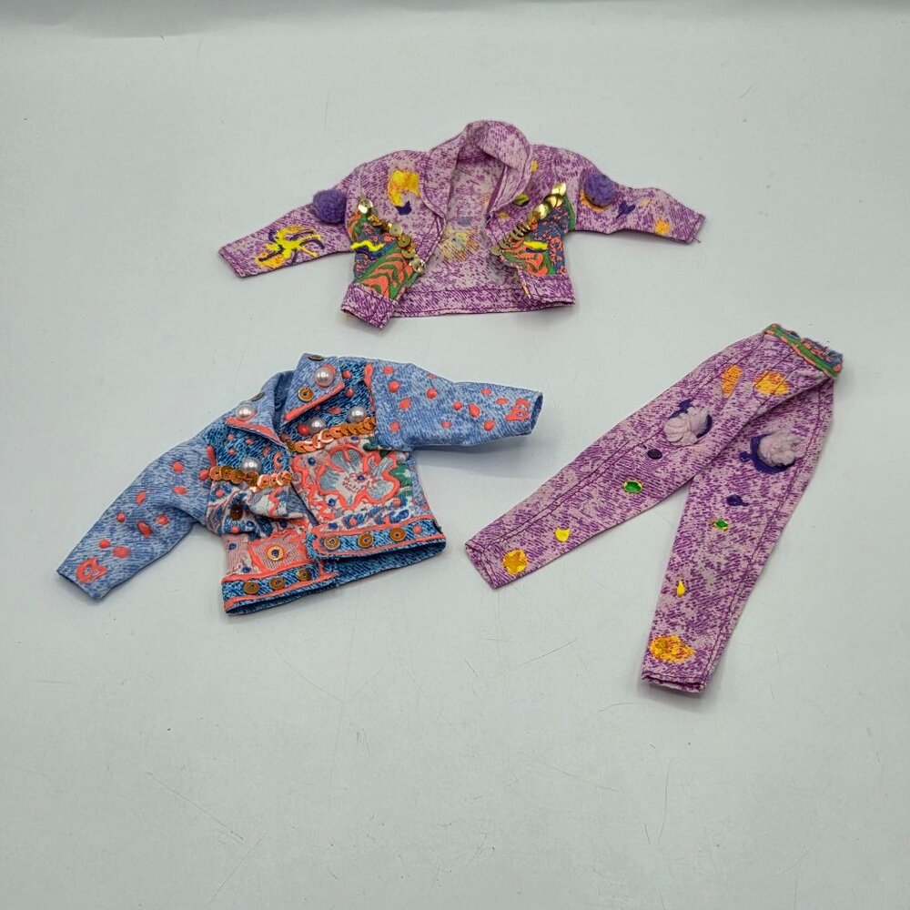 Barbie Paint N Dazzle Jackets & Pants 1993